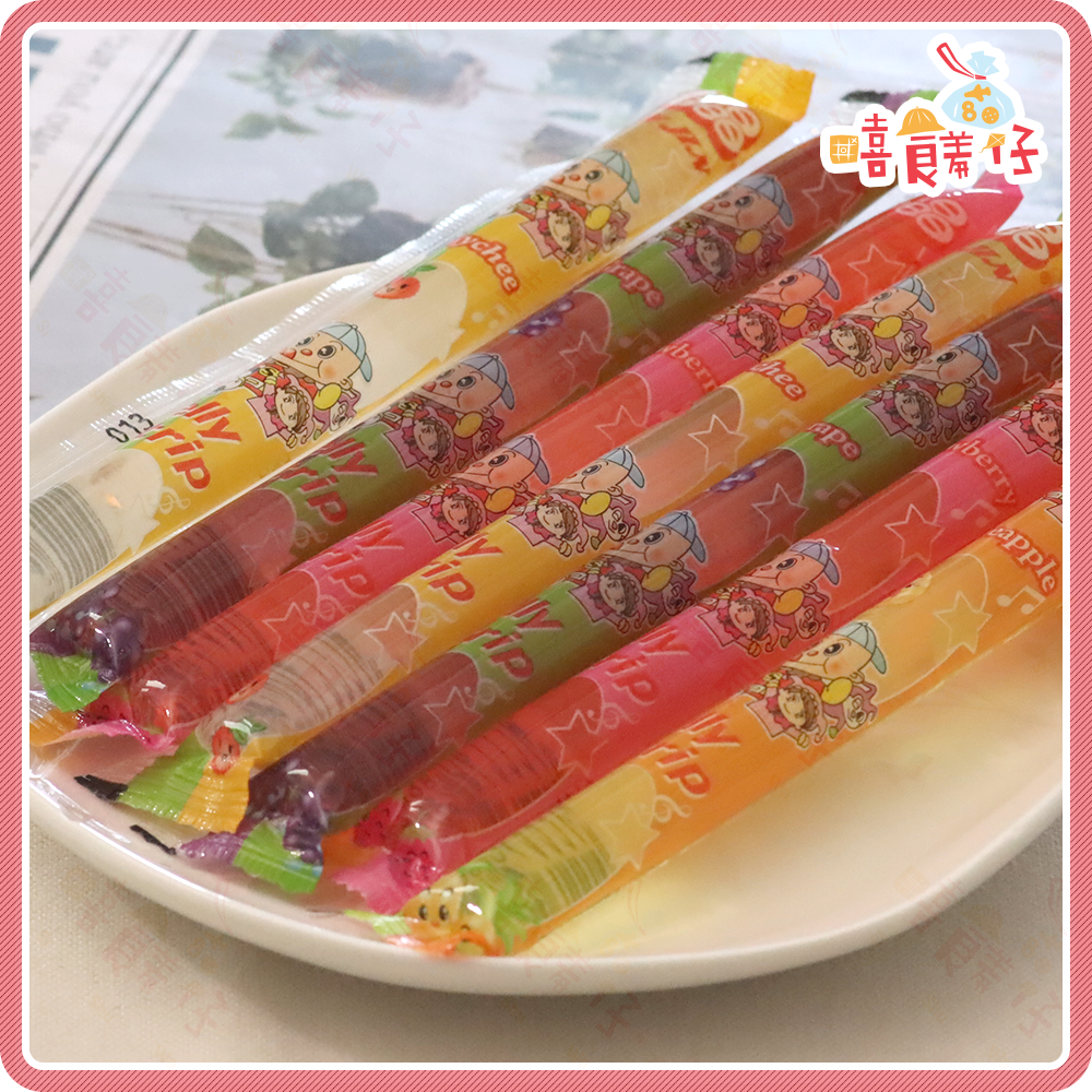 【嘻饈仔現貨】晶晶蒟蒻果凍條 葡萄/鳳梨/草莓/荔枝風味 夏天必吃消暑零食 無色素不添加防腐劑 低卡低熱量果汁蒟蒻條-細節圖2
