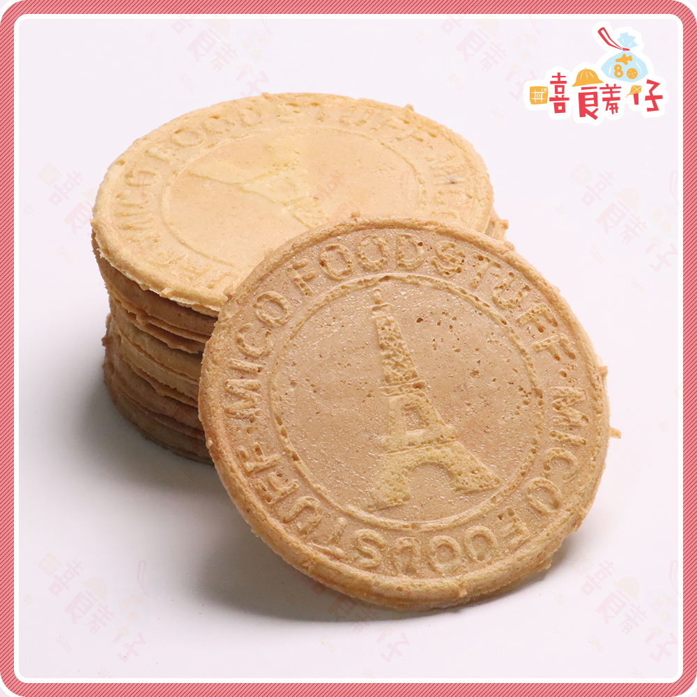 【嘻饈仔現貨】美可 法蘭酥 法國餅夾心 巧克力法蘭酥 香草法蘭酥 草莓法蘭酥 花生法蘭酥 傳統零食 餅乾 小餅乾-細節圖2