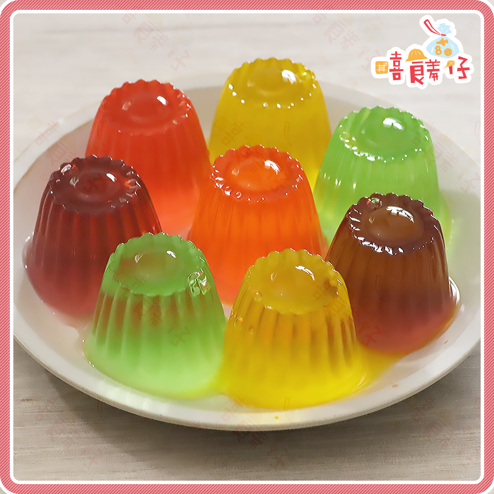 【嘻饈仔現貨】🦁小朋友最愛的零食 動物卡通小果凍 水果風味果凍 慶生派對 園遊會 夏天消暑點心 傳統零食-細節圖2
