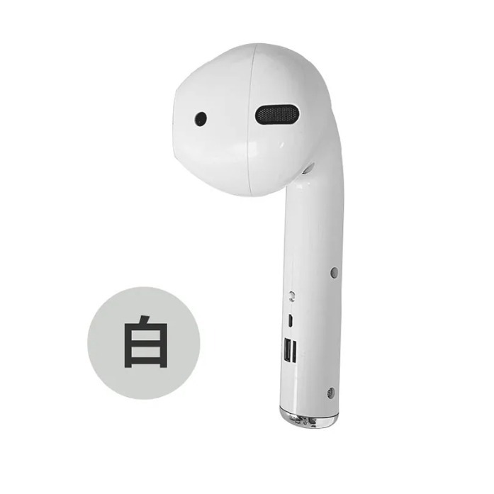 巨型AirPods造型藍牙音響-白色(airpods造型 藍牙喇叭)－－－二手-細節圖2