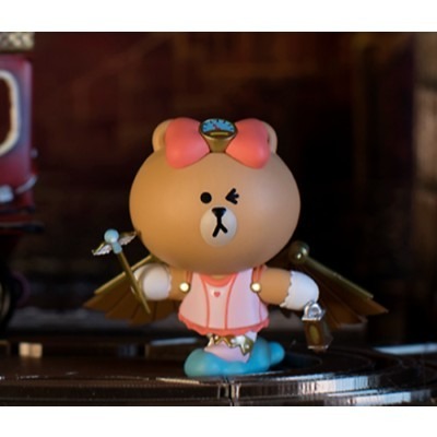 ✨️蒸氣特工探險記✨️steampunk✨️有盒子內容物齊全✨️正版確認款✨️Line熊大Brown布朗熊周邊-細節圖2