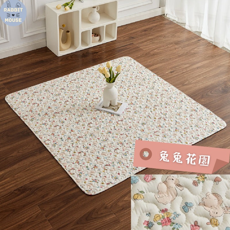 『現貨』兔子地墊 寵物地墊 放風墊 防滑棉質地墊 寵物布墊 狗狗地墊 兔子墊 兔用地墊 兔子用品 兔 放風 地墊-細節圖5