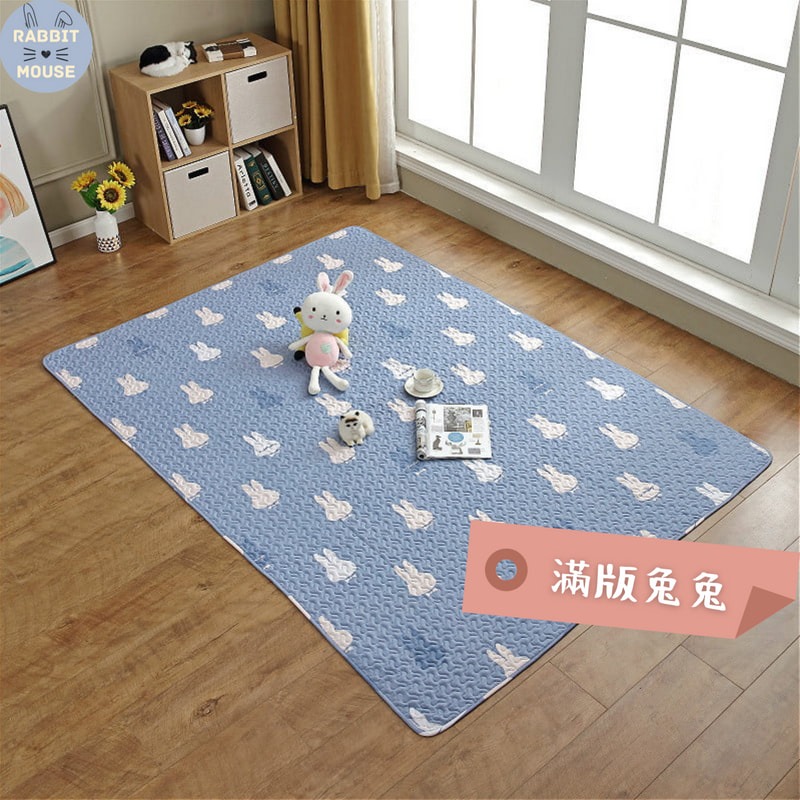 『現貨』兔子地墊 寵物地墊 放風墊 防滑棉質地墊 寵物布墊 狗狗地墊 兔子墊 兔用地墊 兔子用品 兔 放風 地墊-細節圖9