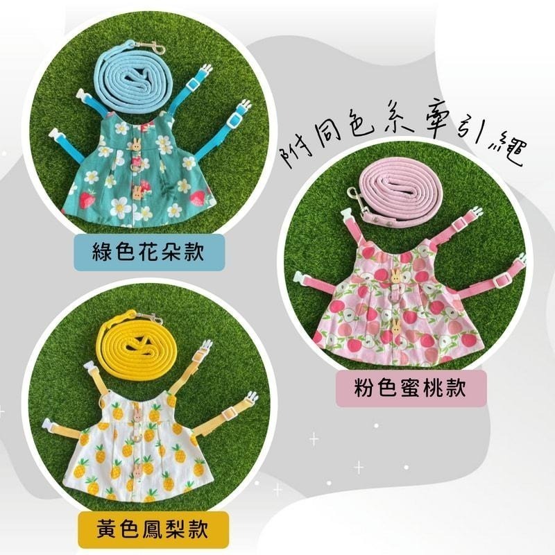 『現貨』兔子牽繩 兔子衣服 兔子外出 兔子 牽繩 牽繩兔子 兔子牽引繩 兔子牽繩衣 兔子洋裝 兔子牽繩衣 兔兔外出-細節圖4