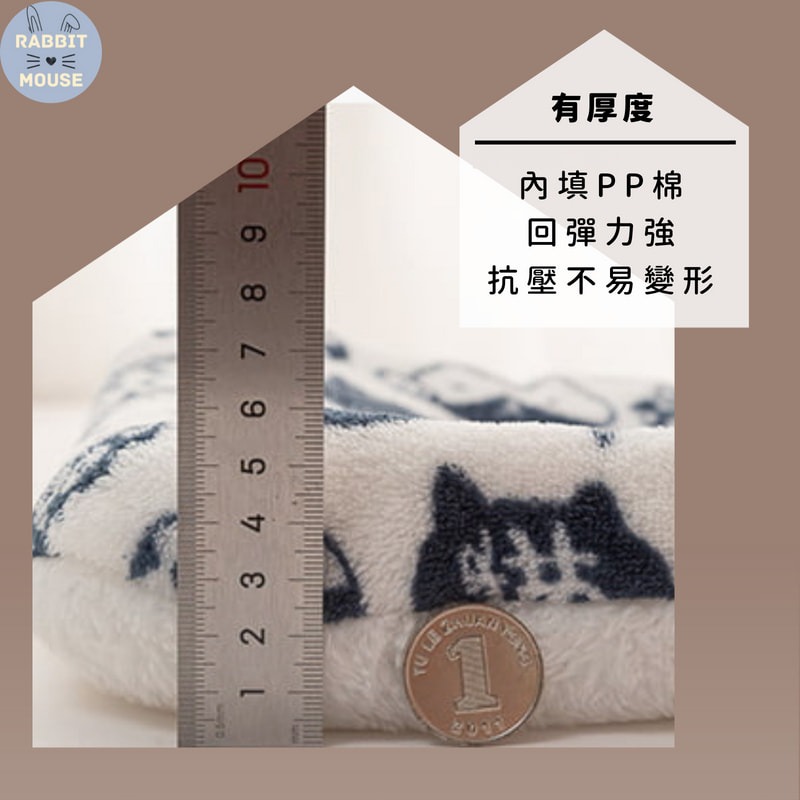 ✨暖心上市✨小寵保暖墊 兔子保暖毯 兔子用品 兔子睡墊 鼠窩 刺蝟  寵物保暖墊 法蘭絨寵物睡墊 寵物毛毯 寵物睡墊-細節圖3