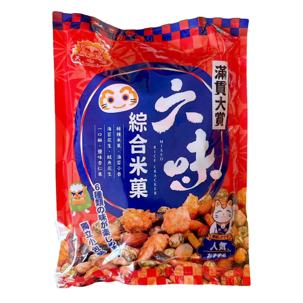 大嘟嘟-六味綜合米菓144g-細節圖3