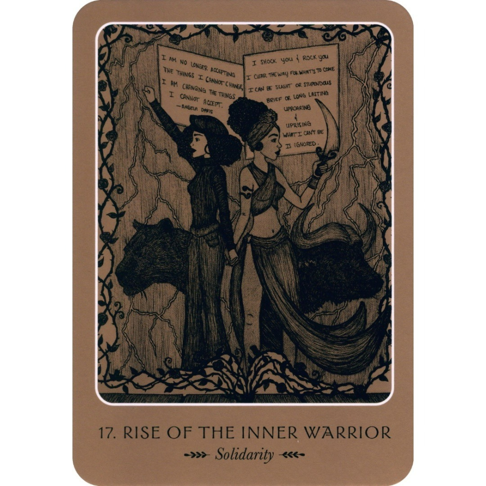 【預馨緣塔羅鋪】現貨正版綻放女性覺醒卡Wild Woman Oracle(全新36張)-細節圖5