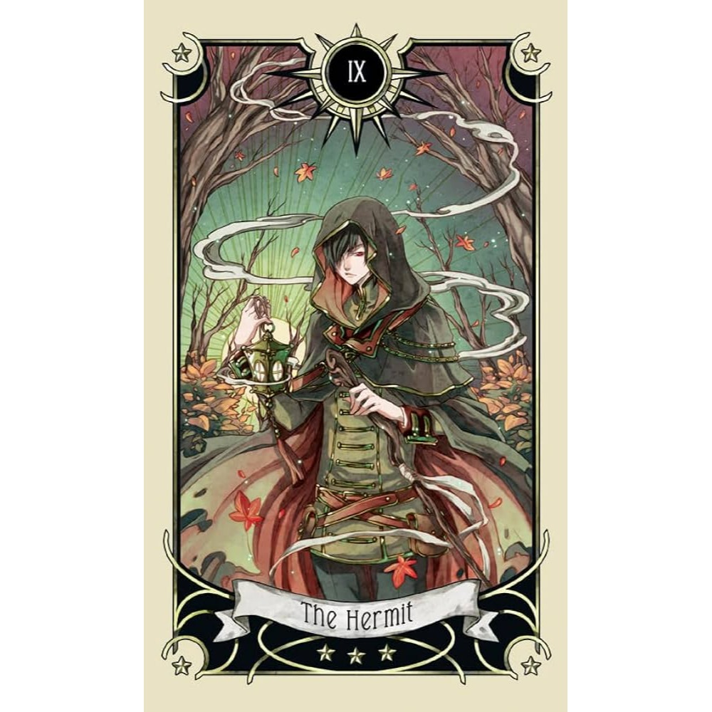【預馨緣塔羅鋪】現貨正版神秘漫畫塔羅 Mystical Manga Tarot Mini Deck(迷你版)-細節圖2
