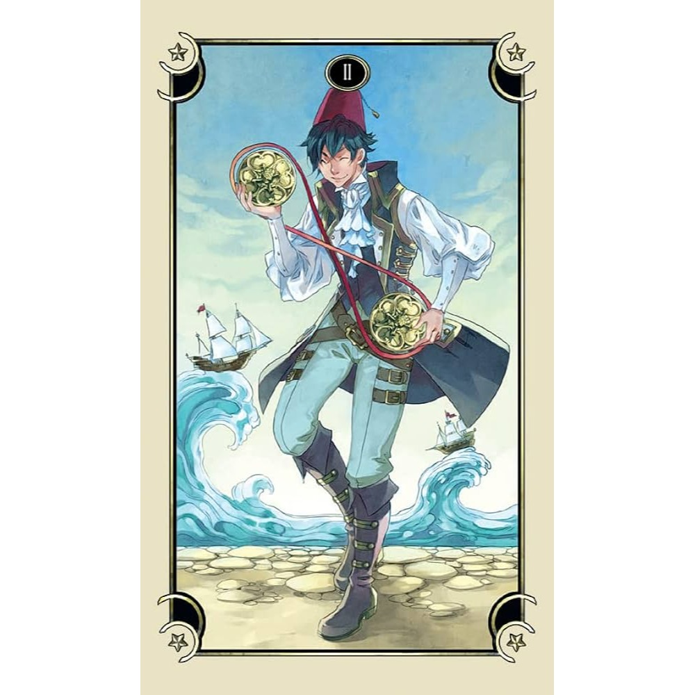 【預馨緣塔羅鋪】現貨正版神秘漫畫塔羅 Mystical Manga Tarot Mini Deck(迷你版)-細節圖3