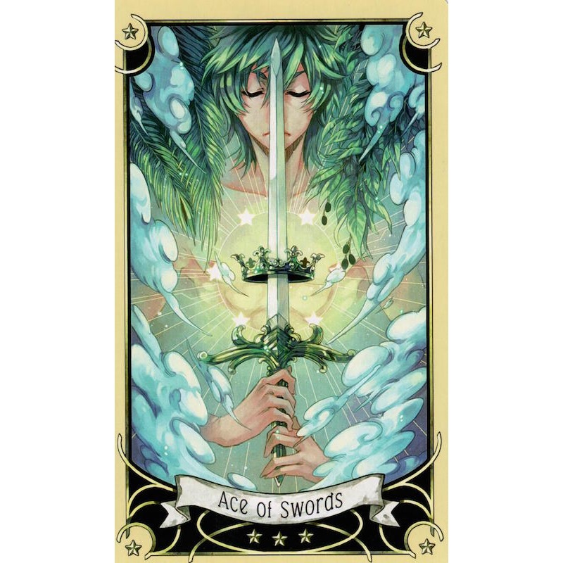 【預馨緣塔羅鋪】現貨正版神秘漫畫塔羅 Mystical Manga Tarot Mini Deck(迷你版)-細節圖4