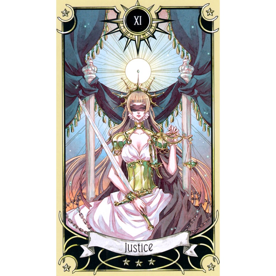 【預馨緣塔羅鋪】現貨正版神秘漫畫塔羅 Mystical Manga Tarot Mini Deck(迷你版)-細節圖5