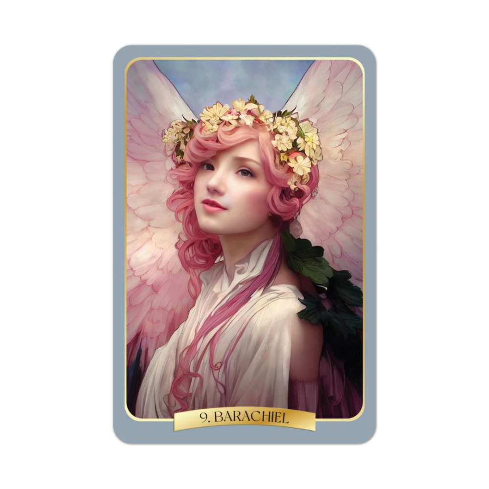 【預馨緣塔羅鋪】現貨正版天使魔法神諭卡The Angel Magic Oracle(全新56張)-細節圖2