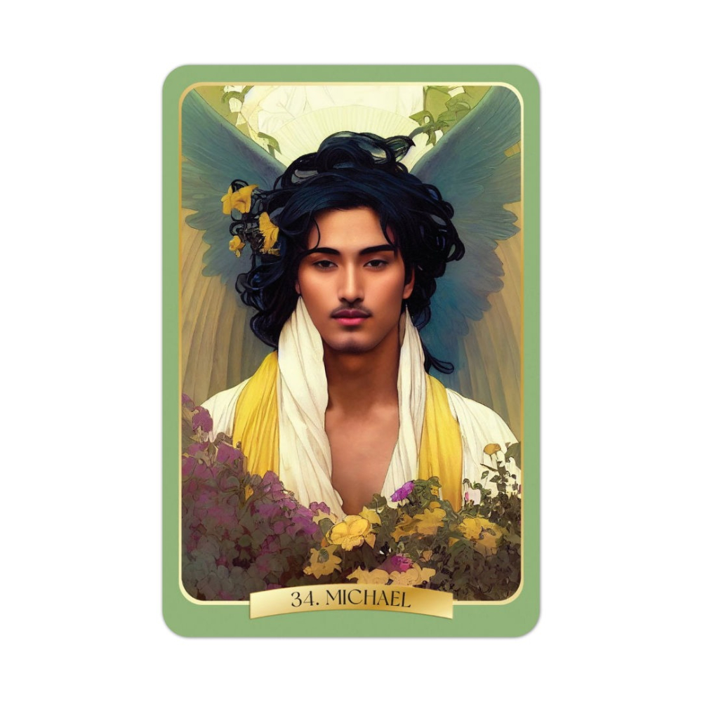 【預馨緣塔羅鋪】現貨正版天使魔法神諭卡The Angel Magic Oracle(全新56張)-細節圖6