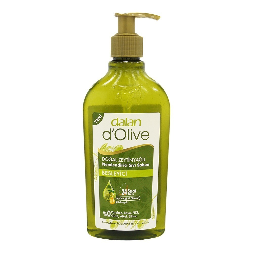 【土耳其DALAN】 D＇OLIVE 橄欖油護手霜60ml/身體乳/護足霜/橄欖皂/沐浴乳液態皂400ML-規格圖5