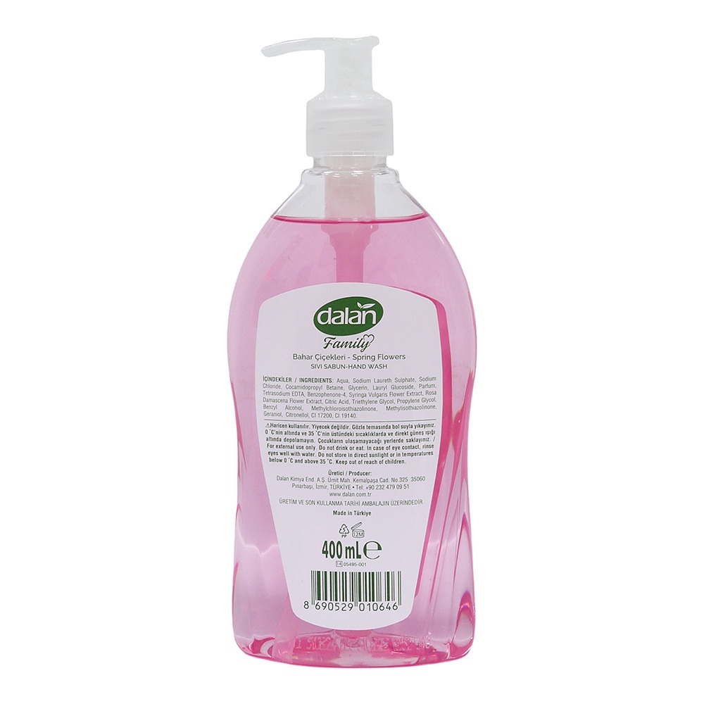 春天橄欖家庭液態皂400ML