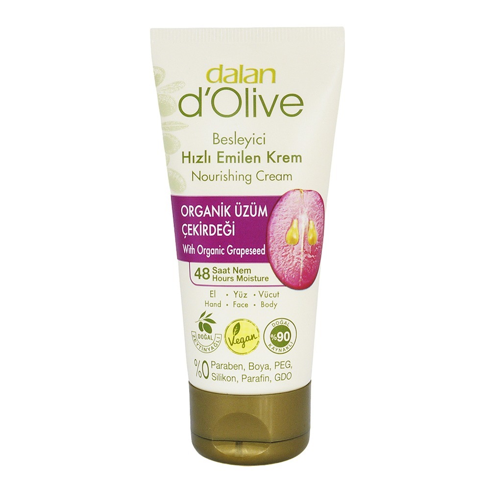 【土耳其DALAN】 D＇OLIVE 橄欖油護手霜60ml/身體乳/護足霜/橄欖皂/沐浴乳液態皂400ML-規格圖2