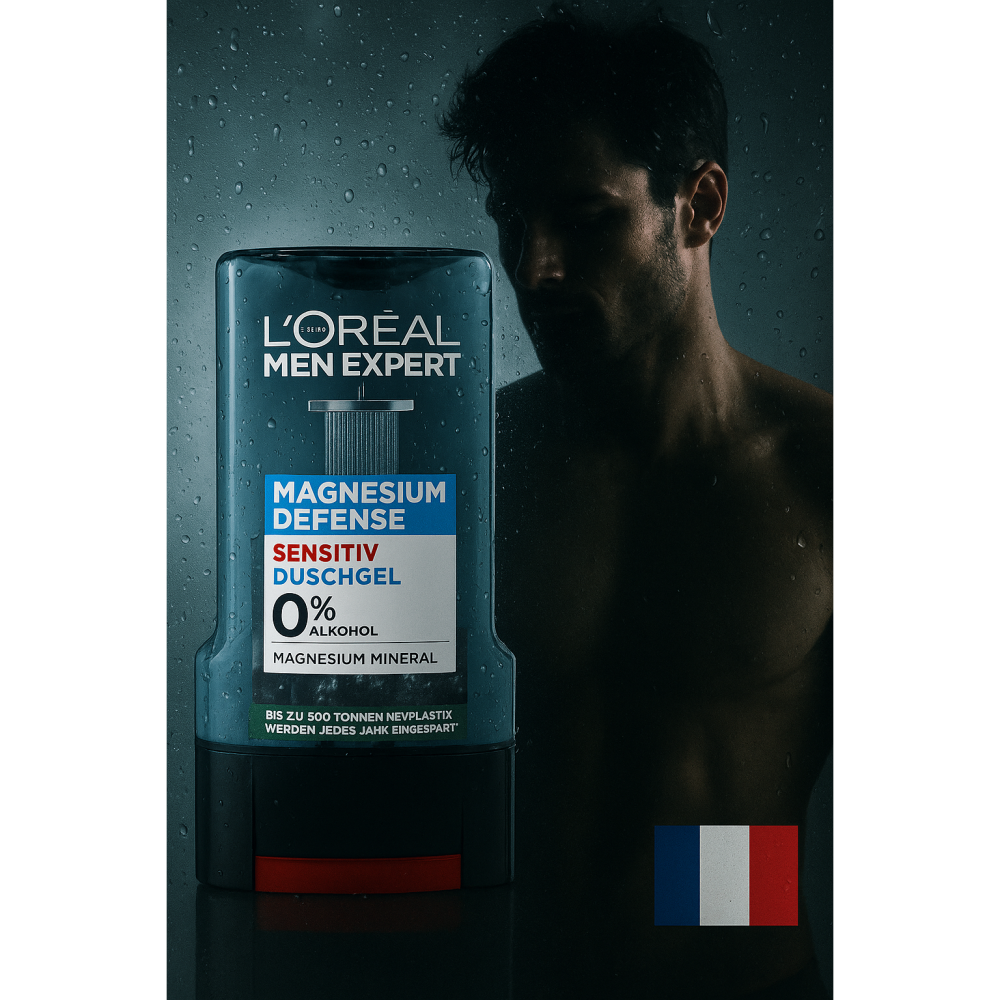 【法國萊雅 L＇OREAL】 MEN EXPERT 男士水動力沐浴乳(250ml)控油保濕清潔-細節圖5
