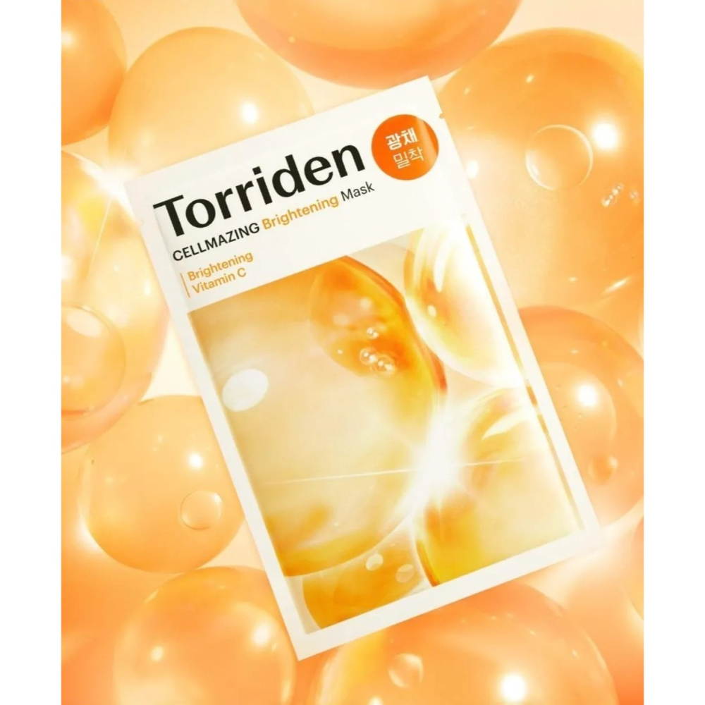 韓國熱銷韓國🇰🇷 Torriden DIVE-IN 微分子玻尿酸面膜/維他命C亮白面膜27ml1片(OLIVEYOU-細節圖2