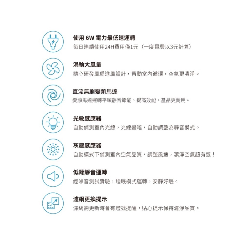 【Winix】空氣清淨機 (ZERO-S)｜可加購 專用濾網GS 韓國製造 台灣保固 公司貨-細節圖7