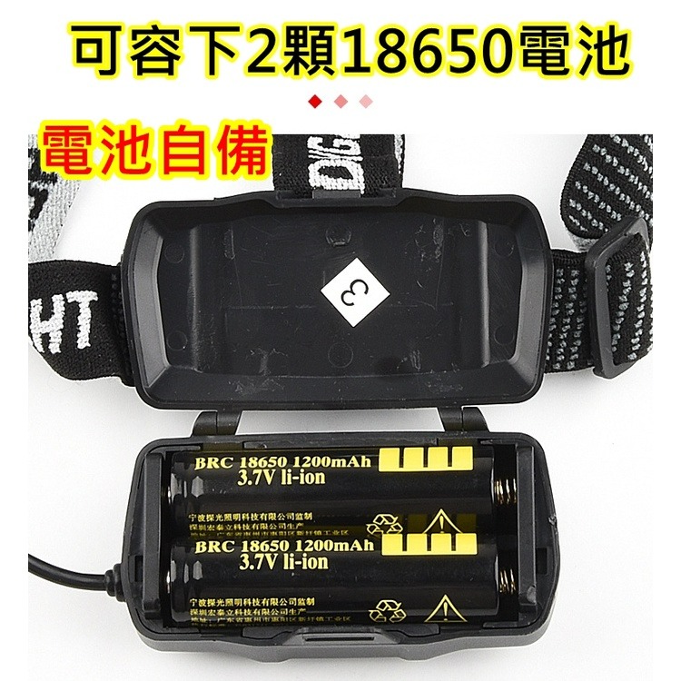 爆亮 XHP50頭燈 促銷中! 搜救燈 照明燈 釣魚燈 露營燈 登山 P50 頭燈 50頭燈 L2頭燈🌞小張購物🌞-細節圖2