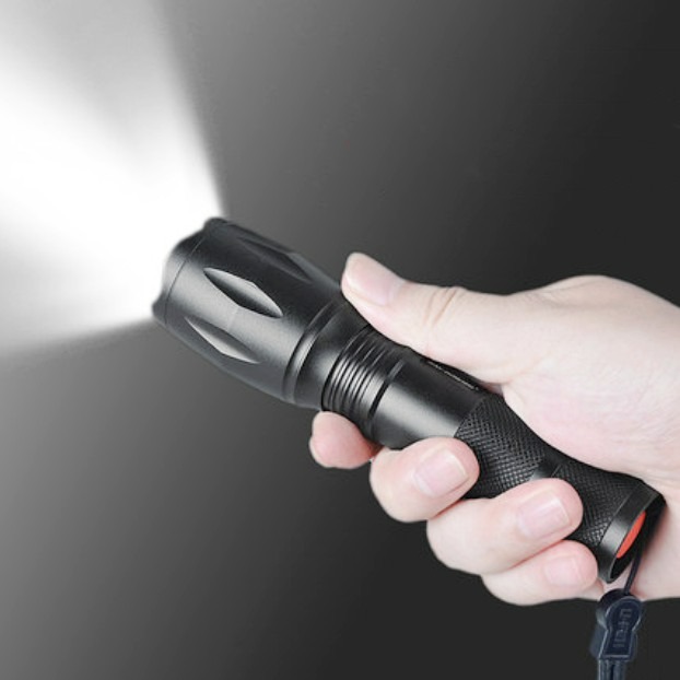 L2 手電筒 強光手電筒 手電筒 LED伸縮變焦 L2手電筒 LED手電筒 T6 L2🌞小張購物🌞-細節圖5
