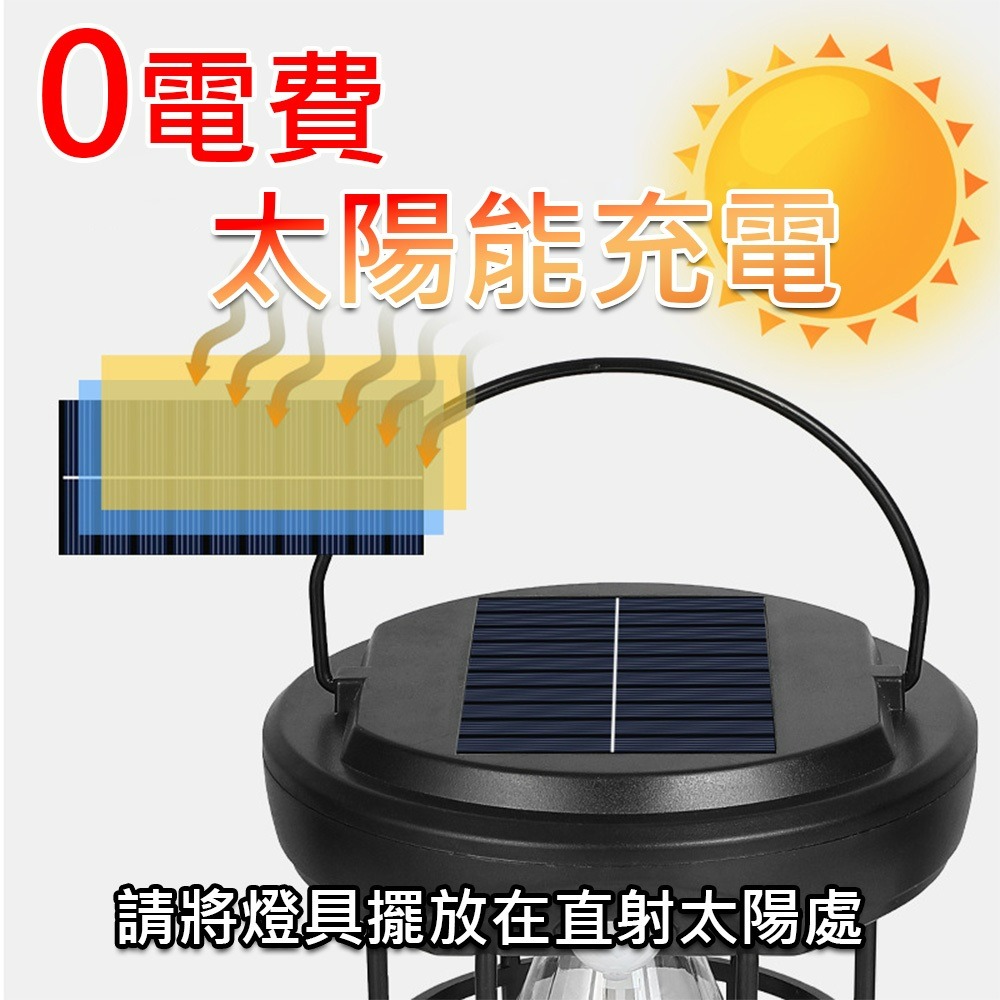 太陽能充電 感應式壁燈 多用途 感應壁燈 復古燈泡 裝飾燈 露營燈 感應燈 提燈 太陽能感應燈 庭院燈 陽台燈小張購物-細節圖5