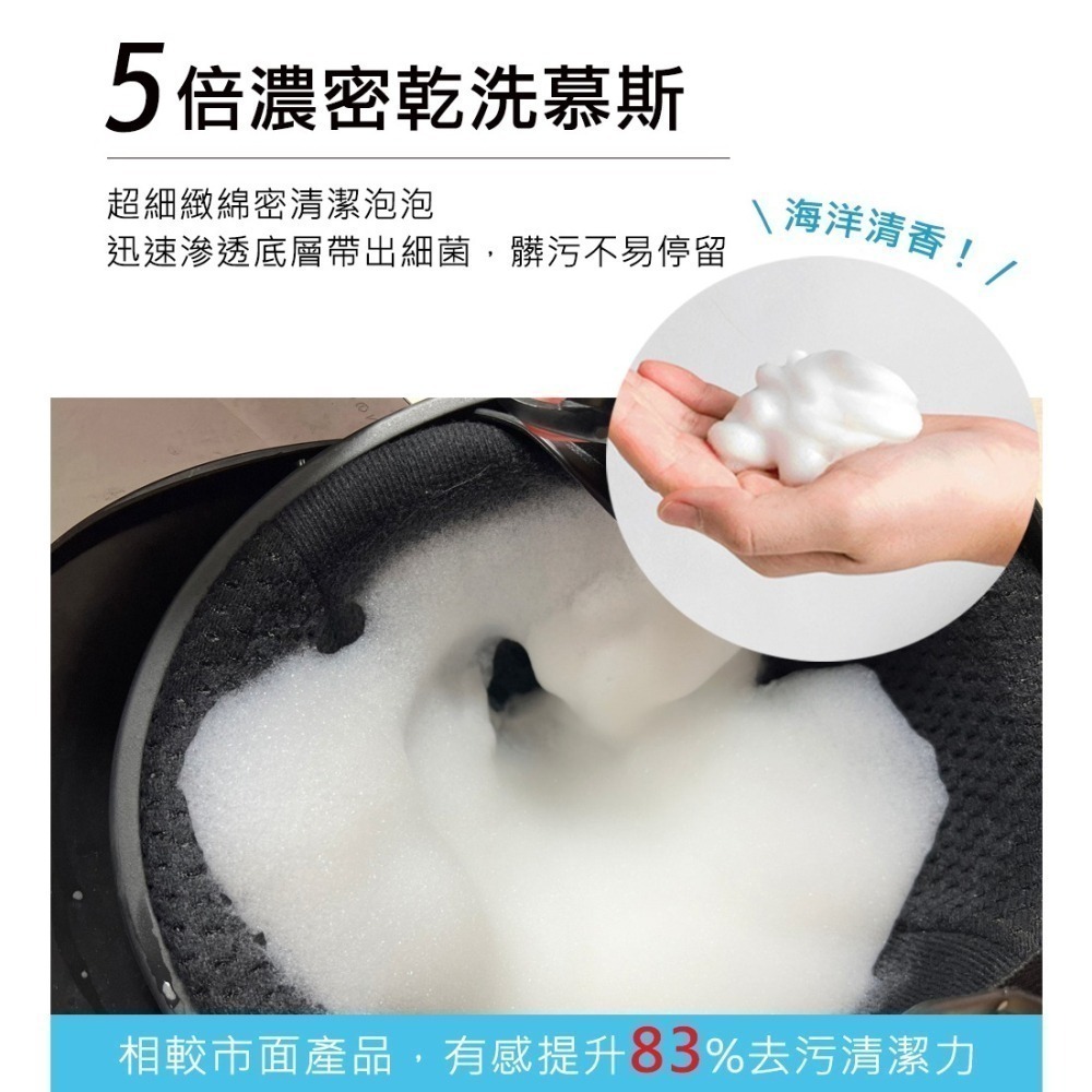 【富發牌】愛咖 頭爽-安全帽內襯清潔慕斯 220ml/瓶 安全帽清潔 安全帽清洗 安全帽除臭 安全帽噴霧 清潔 慕斯-細節圖6