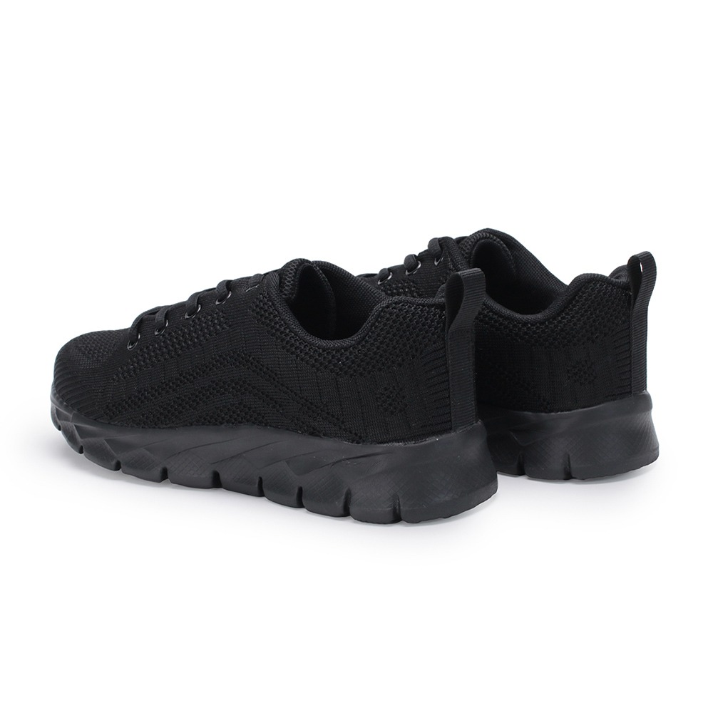 【富發牌】極輕量透氣飛織休閒鞋 1AL001 女鞋 休閒鞋女 運動鞋 慢跑鞋 健身鞋 布鞋 全黑鞋 富發牌休閒鞋 富發-細節圖7