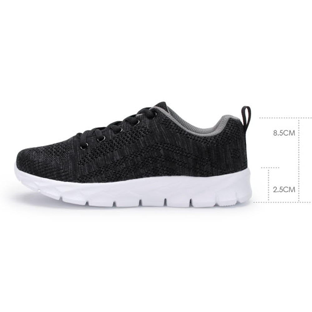 【富發牌】極輕量透氣飛織休閒鞋 1AL001 女鞋 休閒鞋女 運動鞋 慢跑鞋 健身鞋 布鞋 全黑鞋 富發牌休閒鞋 富發-細節圖11