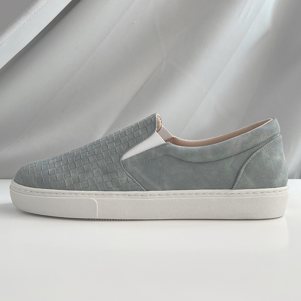 【富發牌】編織紋暈染男款懶人鞋-黑/藍 2CW82 男鞋 富發牌懶人鞋 平底鞋 通勤鞋 鞋子 休閒懶人鞋 厚底鞋 富發-細節圖6