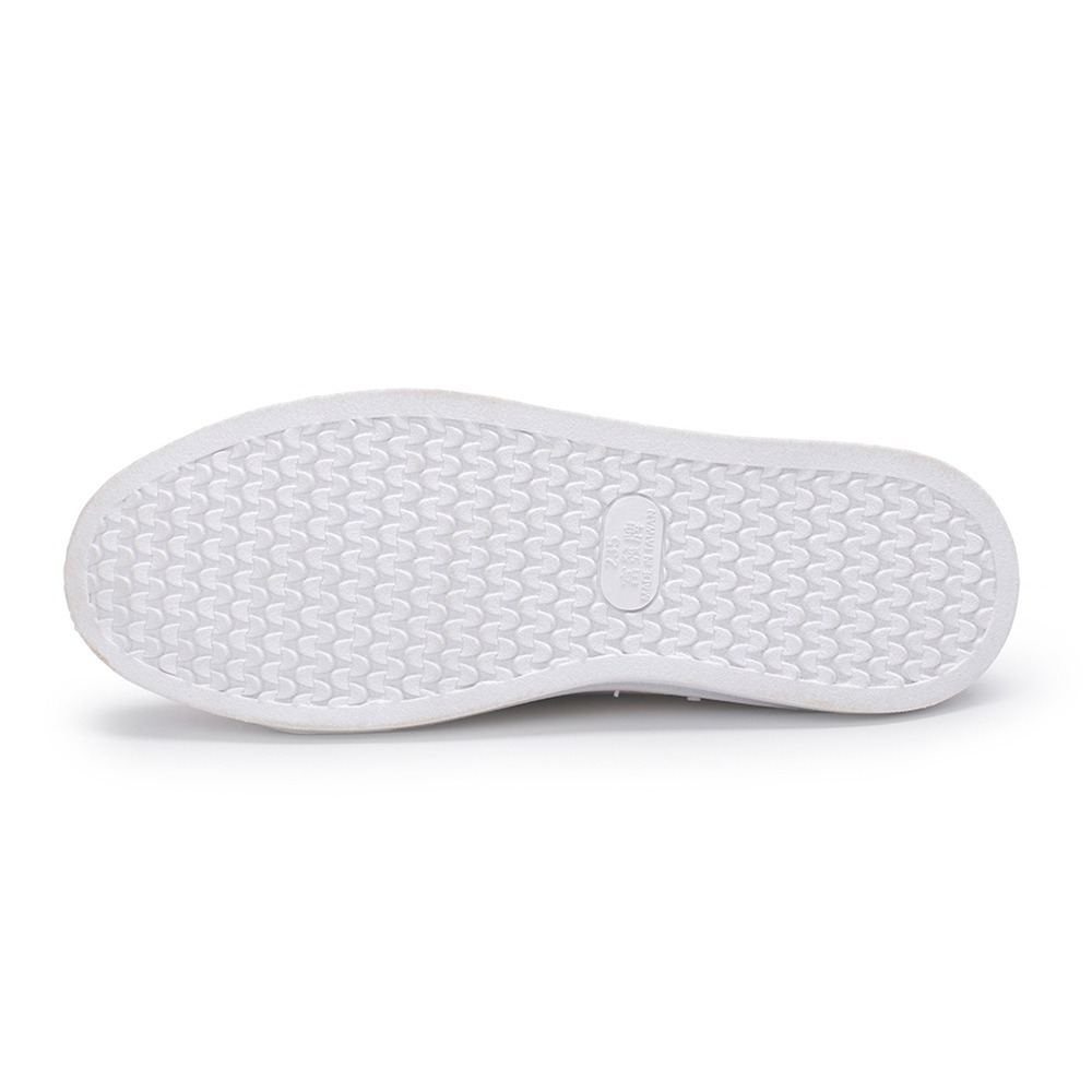 【富發牌】真皮鬆緊鞋帶休閒鞋-黑/米/灰 8071L 女鞋 休閒鞋 真皮鞋 真皮休閒鞋 富發牌休閒鞋 平底鞋 免綁鞋帶-細節圖10