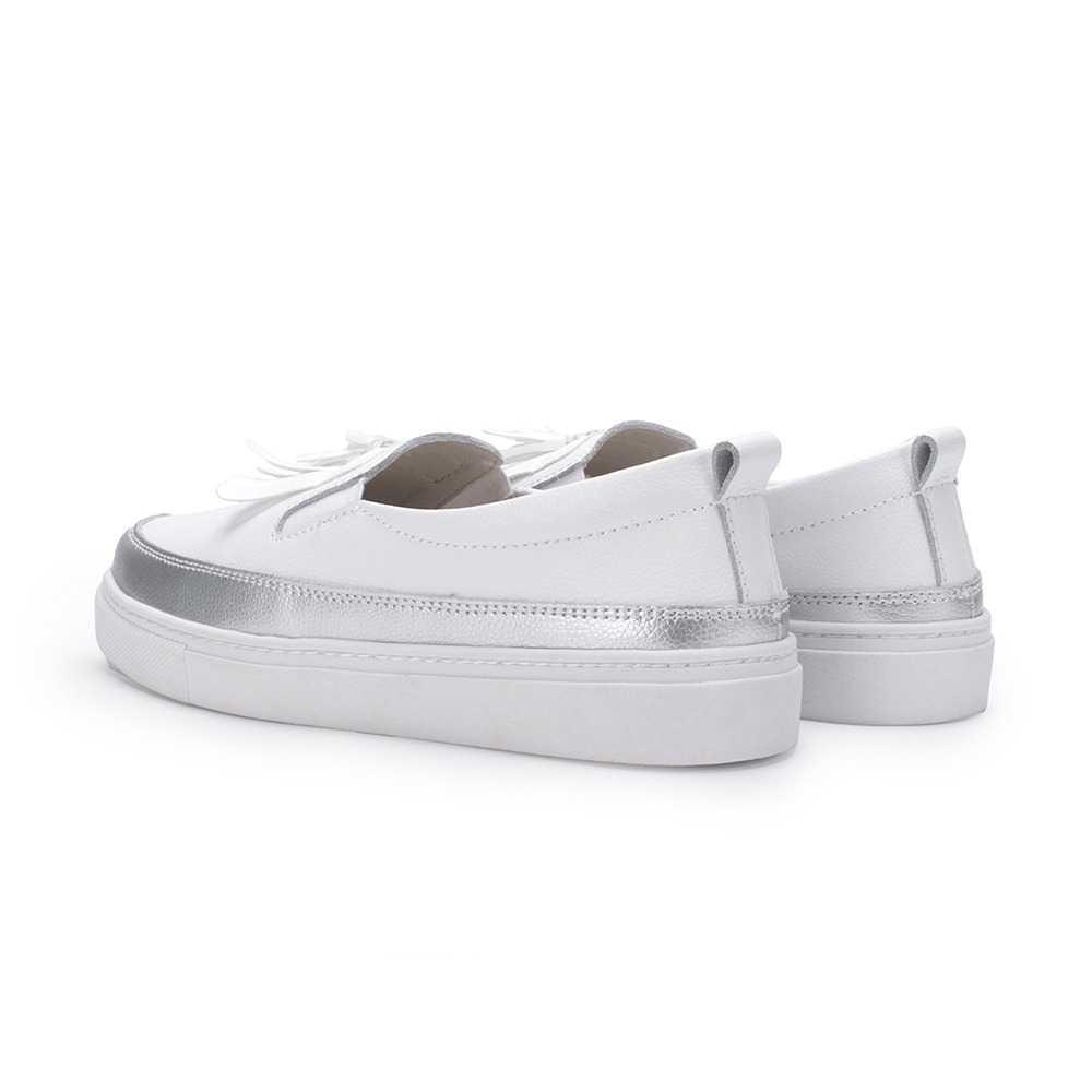 【富發牌】真皮流蘇綴飾懶人鞋 1DH003 真皮懶人鞋 懶人鞋 富發牌 休閒鞋 富發牌小白鞋 女鞋 懶人鞋女 小白鞋-細節圖7