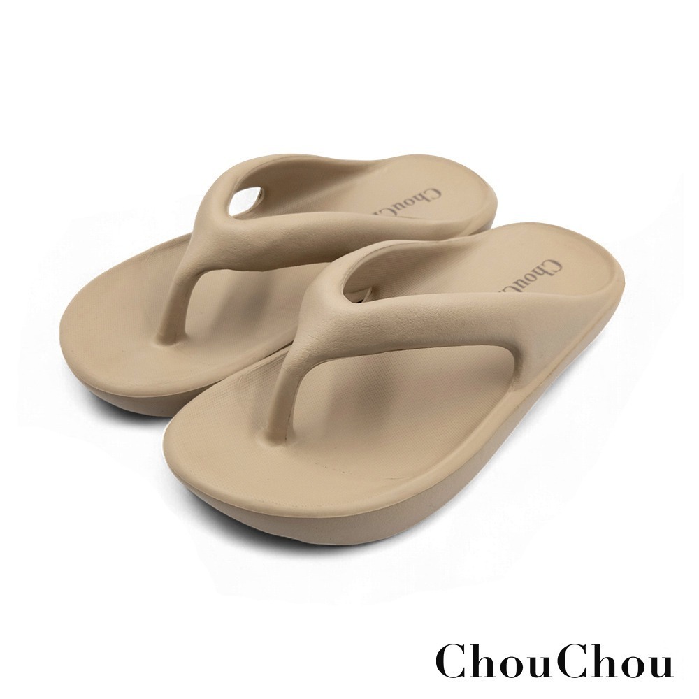 【ChouChou】奶霜柔彈厚底夾腳拖 CH4031 台灣製造 人字拖鞋 厚底拖鞋 防水拖鞋-規格圖11