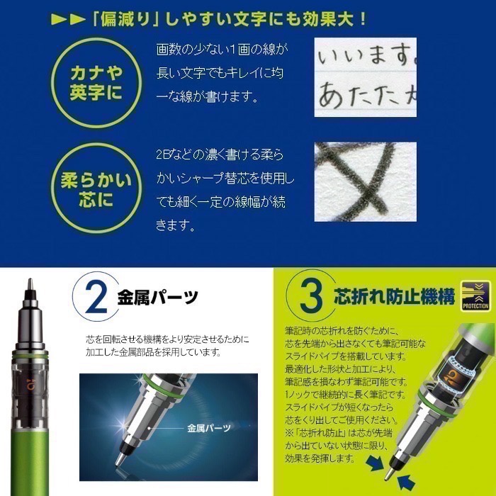 日本製 UNI KURU TOGA  ADVANCE  2倍速 旋轉自動鉛筆 限定版-細節圖4