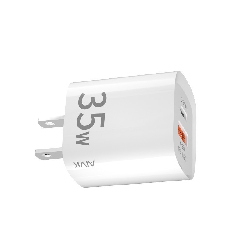 PD35W充電頭 GaN 氮化鎵 USB+PD雙口快充 不傷機 智能保護 手機充電頭 快充充電頭 豆腐頭-規格圖7