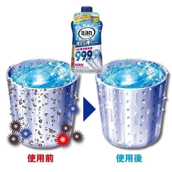 【限時購】日本 ST 雞仔牌 洗淨力 洗衣槽清潔劑 550g 洗衣槽 除菌劑 除霉 洗衣機清潔 阿志小舖-細節圖3