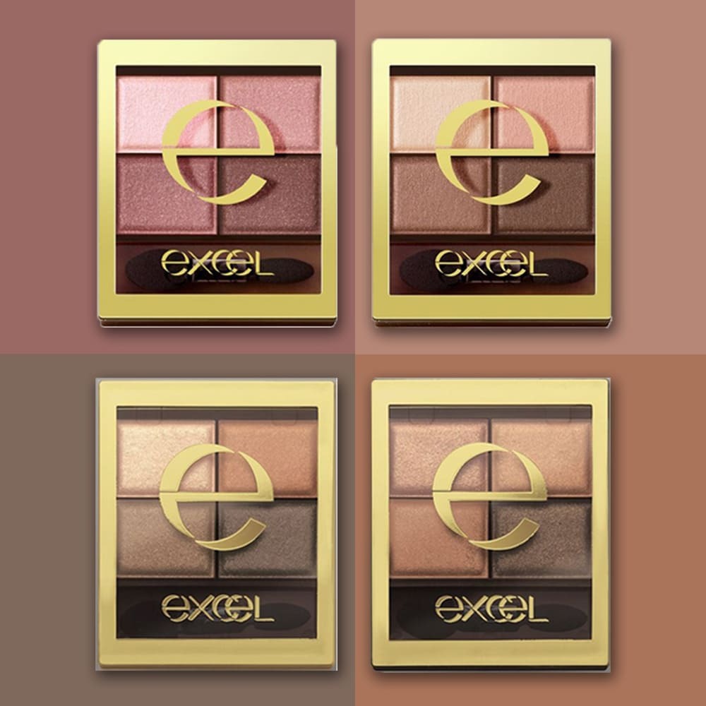 日本 excel 裸色深邃眼影 四色眼影31g SR01 SR02 SR04 SR05 SR010 SR11 多款可選-細節圖2
