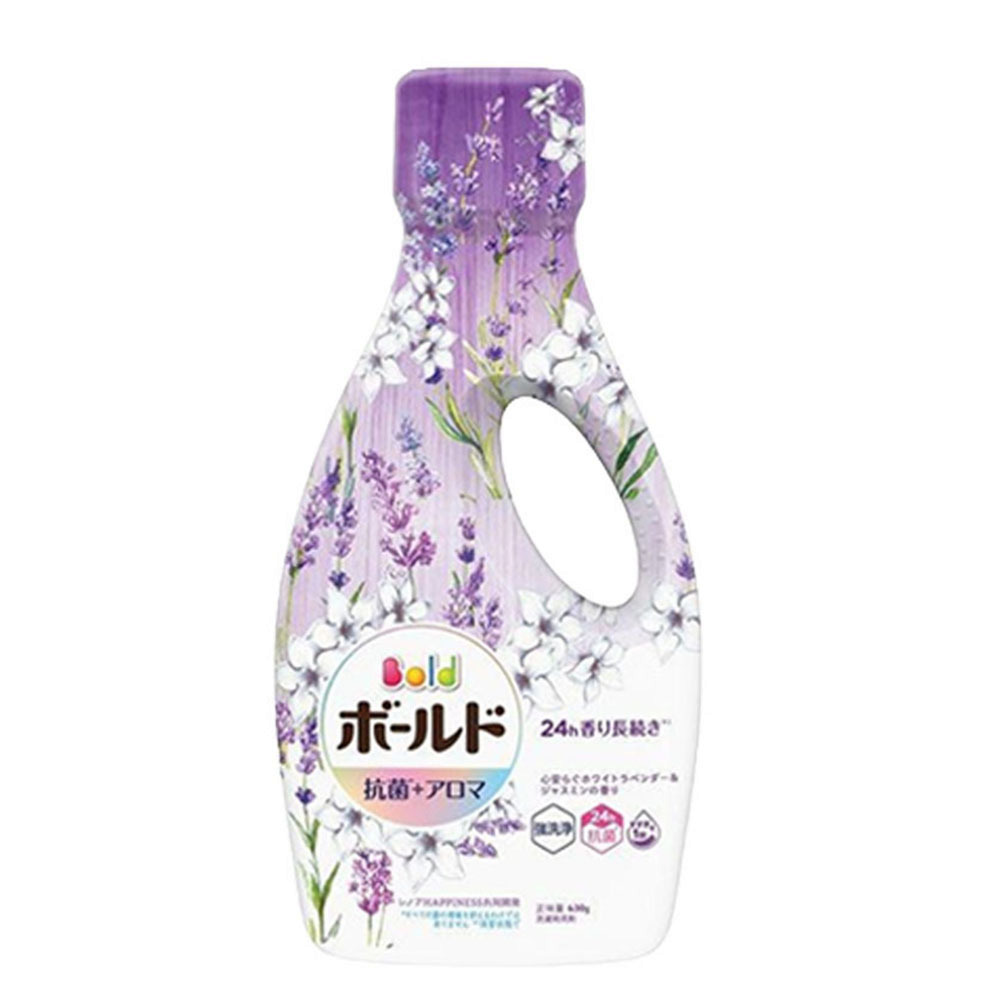 日本P&G 最新版本 BOLD 超濃縮洗衣精 柑橘馬鞭草 薰衣草 630g-細節圖2