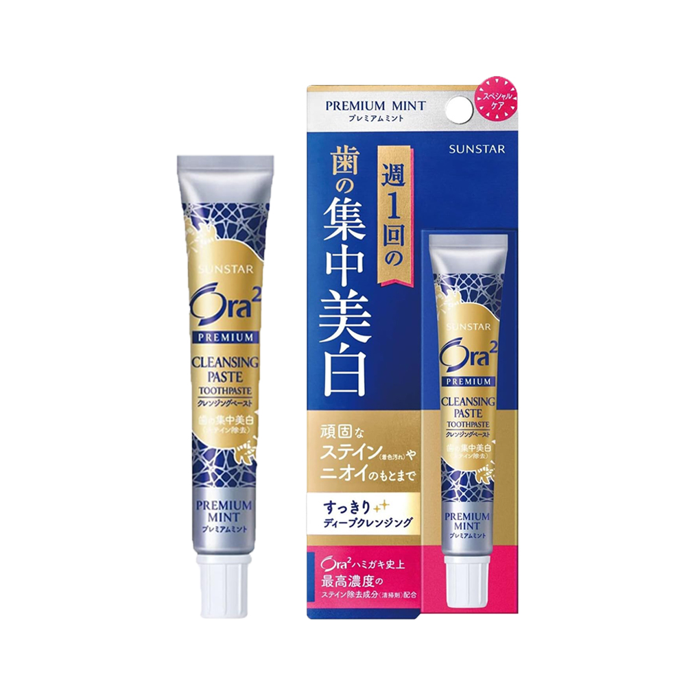 日本 SUNSTAR 三詩達 Ora2 極緻璀璨亮白護理牙膏 17g-規格圖4