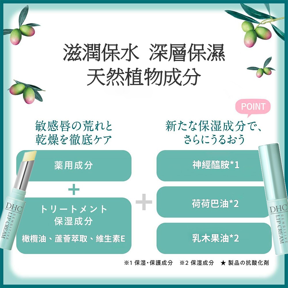 日本 DHC 濃密保濕 潤色護唇膏 多款可挑-細節圖2