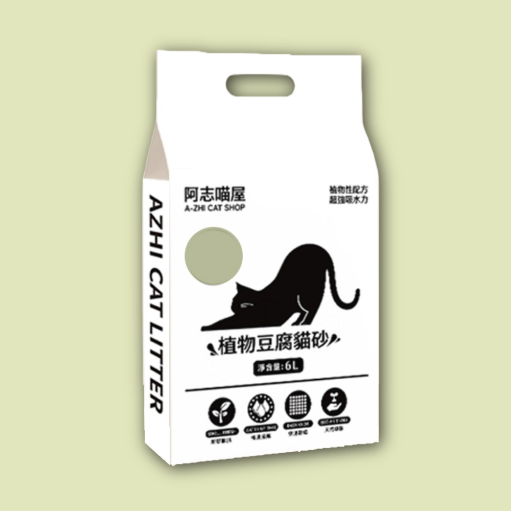 【限時購】台灣製 輕植系貓砂 豆腐貓砂 原味 綠茶 竹炭 2KG (2入/組)-規格圖6