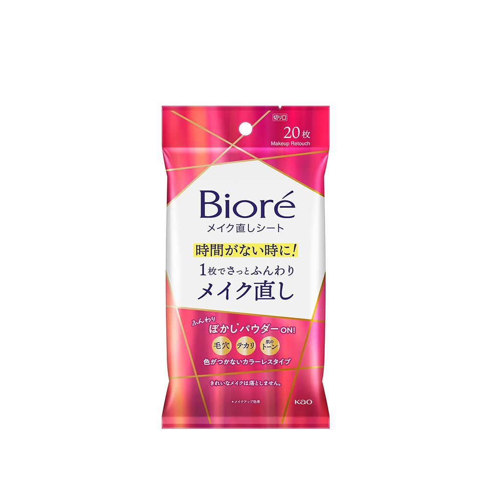 日本 Biore 化妝棉片 補妝巾 控油 去油 定妝 補妝 脫妝 補妝棉片 霧面 控油-規格圖5