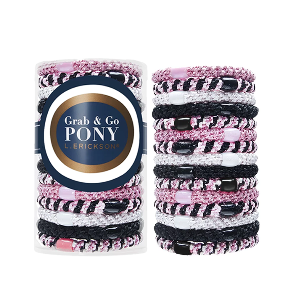 美國原裝 L. ERICKSON  Grab&Go PONY 彈力髮圈 粗款 15入 超彈力 不傷髮-規格圖3