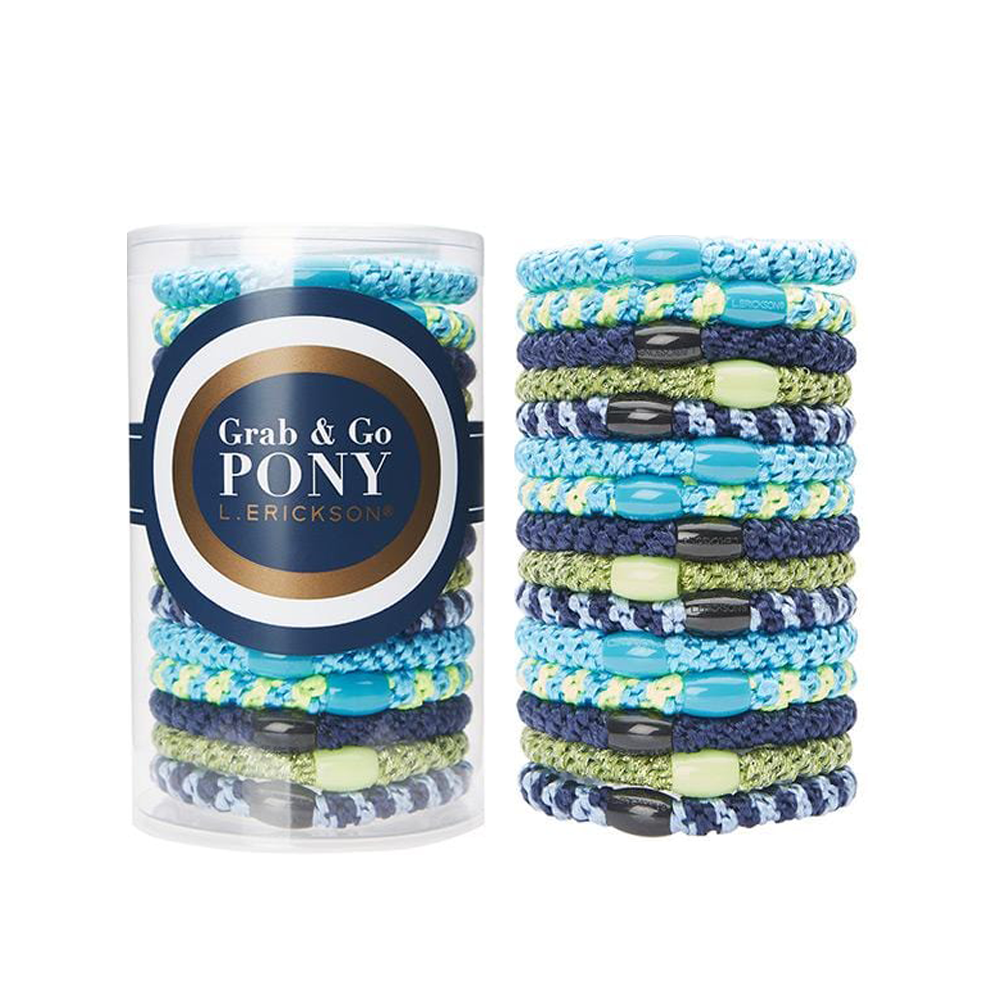 美國原裝 L. ERICKSON  Grab&Go PONY 彈力髮圈 粗款 15入 超彈力 不傷髮-規格圖3
