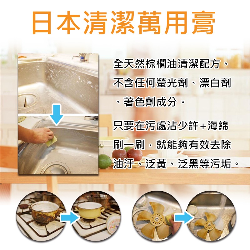 【限時購】日本清潔萬用膏400g-細節圖4