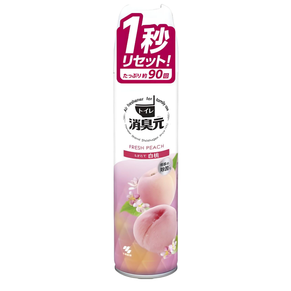 日本 小林製藥 浴廁消臭噴霧 280ml 便臭專用 黑 木質香  芳香消臭 除臭 廁所 馬桶 浴室 異味-細節圖10