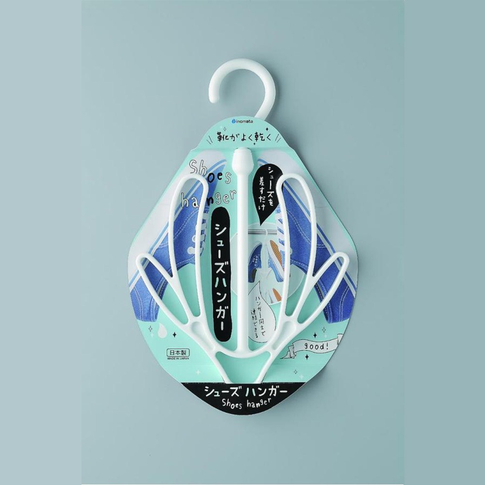 INOMATA 曬鞋架 (白)