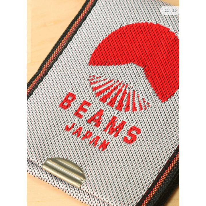 現貨 🇯🇵BEAMS JAPAN 零錢包 折疊卡夾  推薦商品 卡夾錢包 日本製-細節圖8