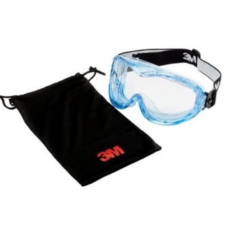 附發票 3M防霧護目鏡 台灣製 3M安全護目鏡 防霧 防飛濺 防噴濺物《JUN EASY》-細節圖2