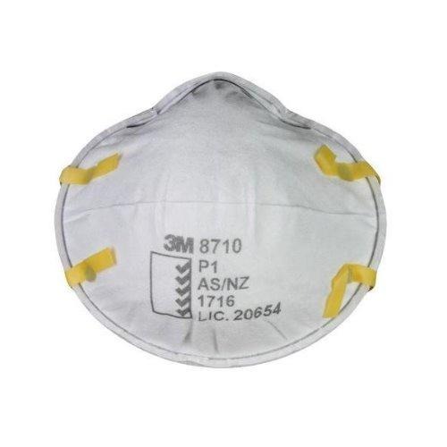 附發票 3M 8710 P1等級拋棄式防塵口罩 3M口罩 頭帶式 20個/盒《JUN EASY》-細節圖3